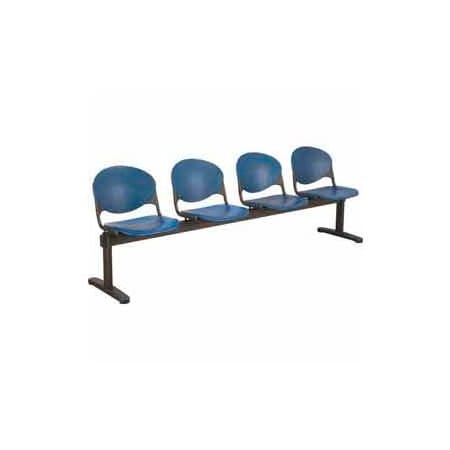 Kfi KFI Beam Seating - 4 Navy Seats 4-SEAT BEAM-P03 NAVY